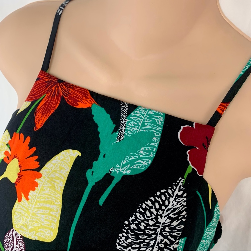 Band of Gypsies Shorts Floral Romper Full Length Skirt Bohemian One Piece XS